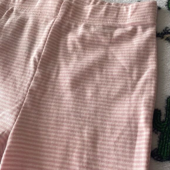 Carters 18M baby girl Pink white striped baby legging pants new without tags - Picture 4 of 6